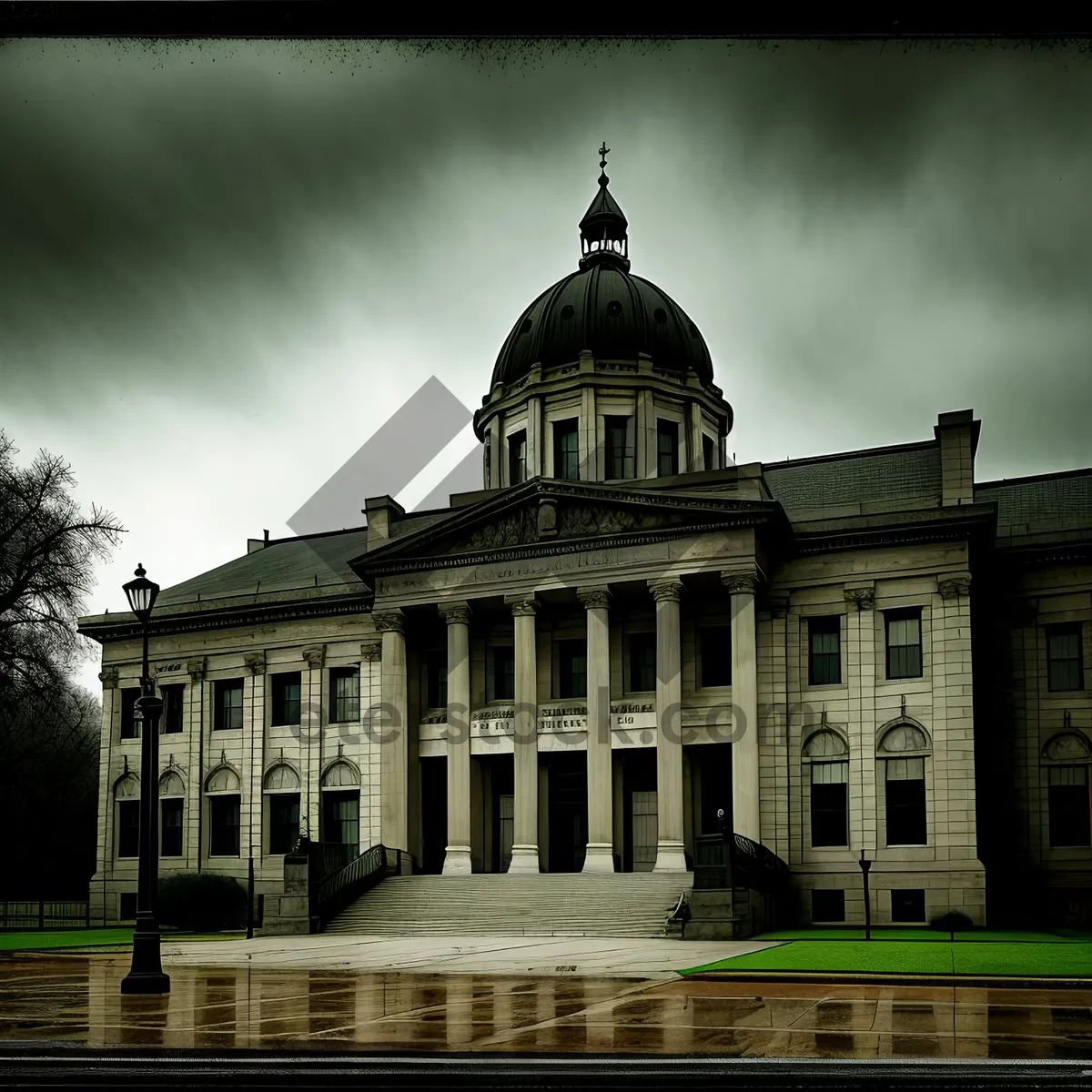 Picture of Iconic Dome of Historic Palace: A Landmark in the City