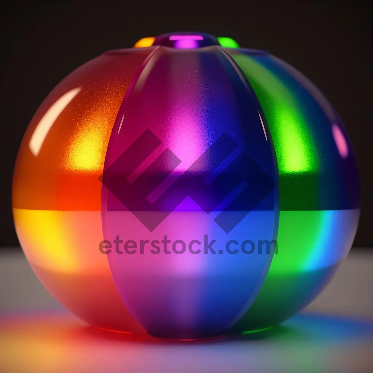 Picture of Shiny Globe Icon - Global 3D Design