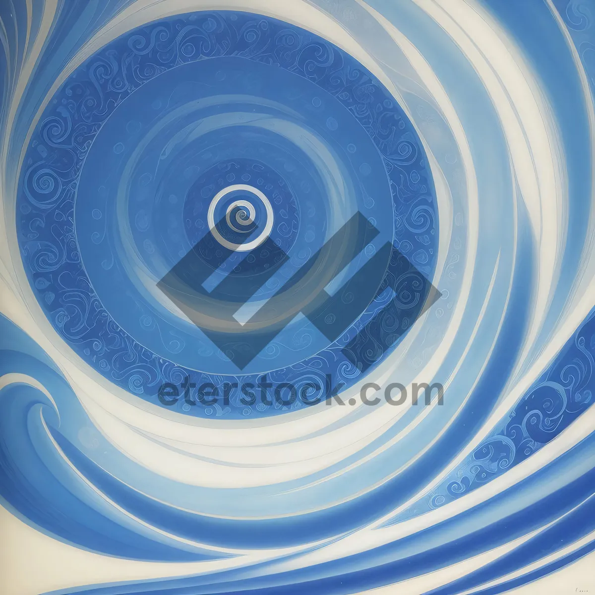 Picture of Dynamic Water Ripple Design: Vibrant Motion Graphic