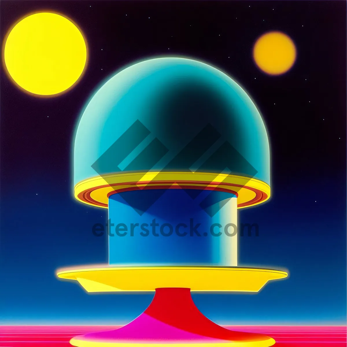 Picture of Shiny 3D Orange Button Icon