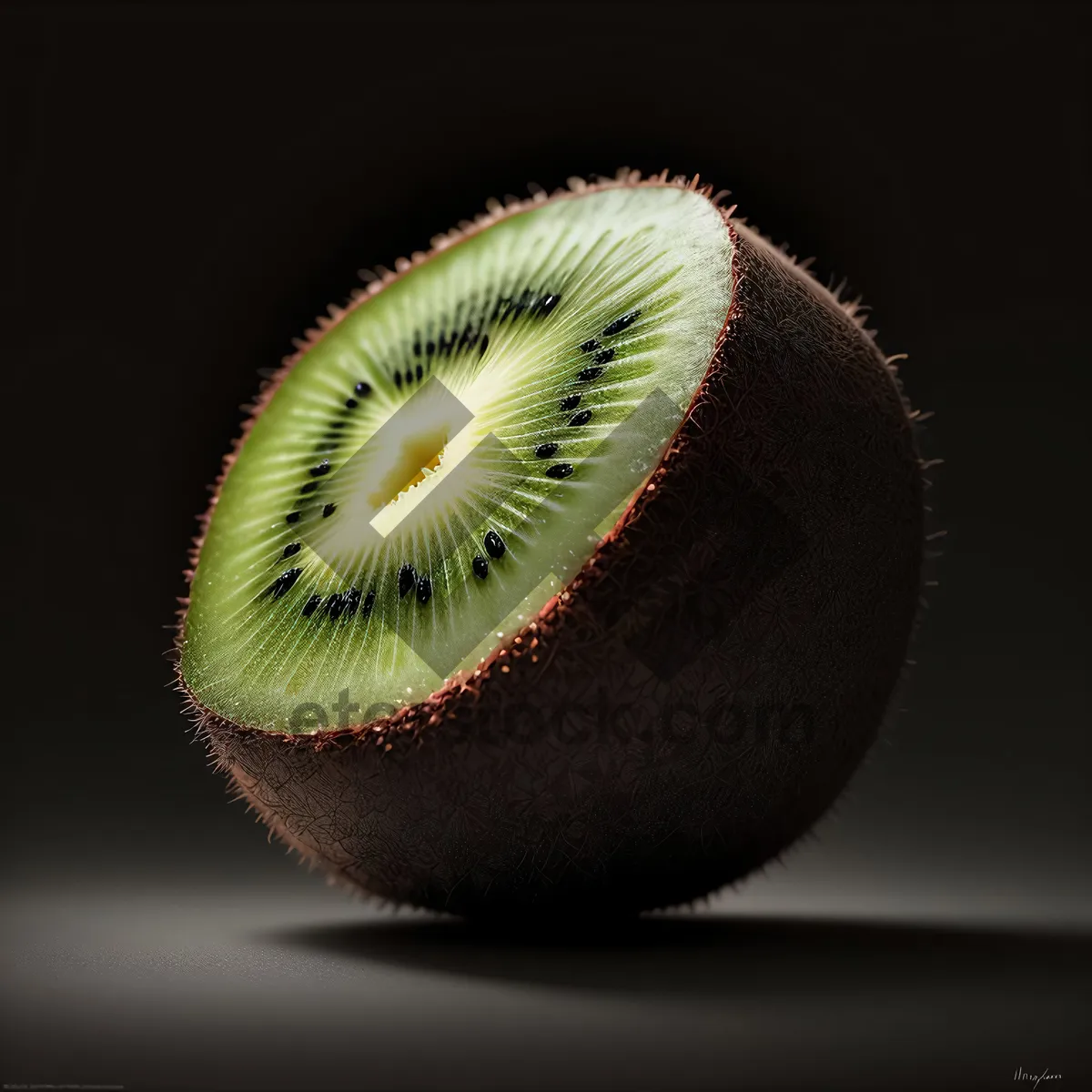 Picture of Juicy Kiwi Slice - Fresh, Healthy, and Delicious!