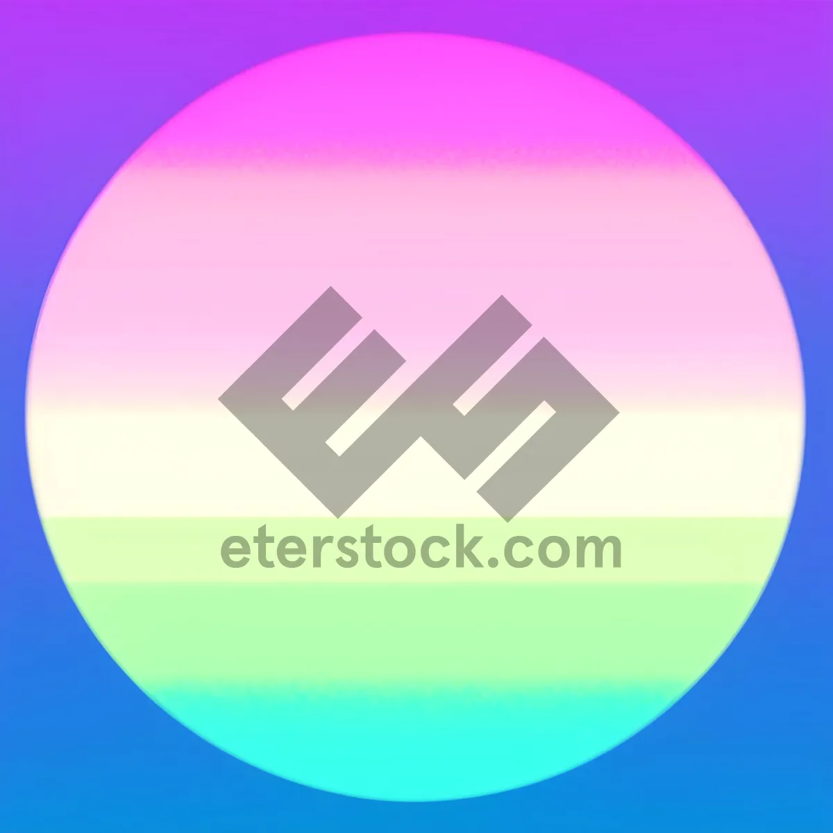 Picture of Round Flag Icon with Reflective Sphere Design