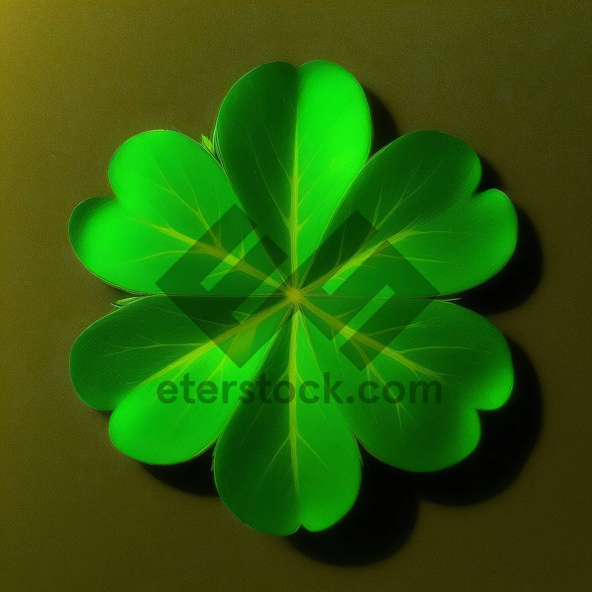 Picture of Fractal Leaf: Artistic Design with Textured Light