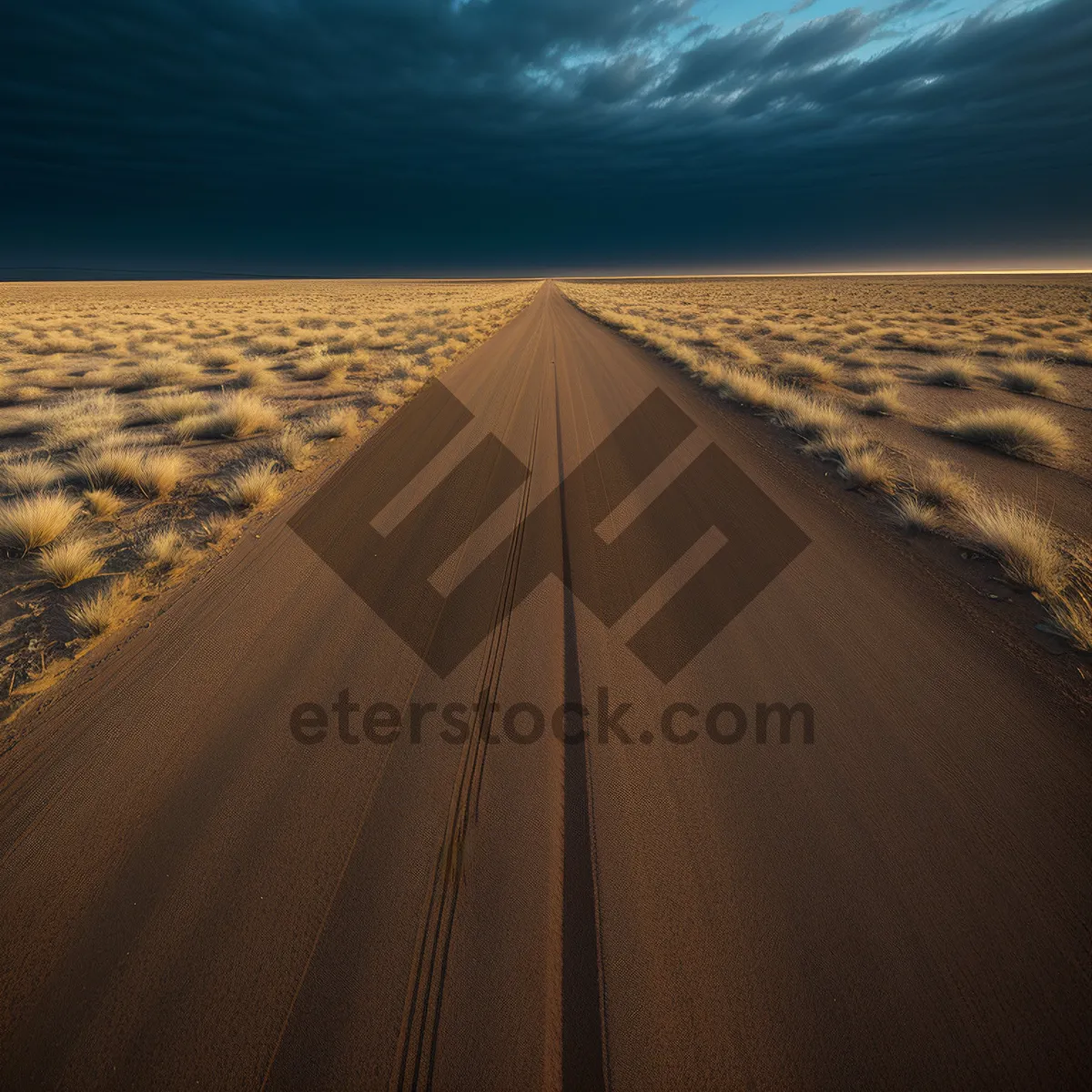 Picture of Golden Sands and Serene Sky