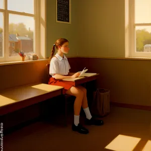 Professional Business Team Meeting at Office Desk