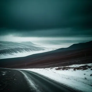 Scenic Summer Drive on Empty Highway