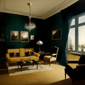 Modern Luxury Interior Design with Cozy Furniture