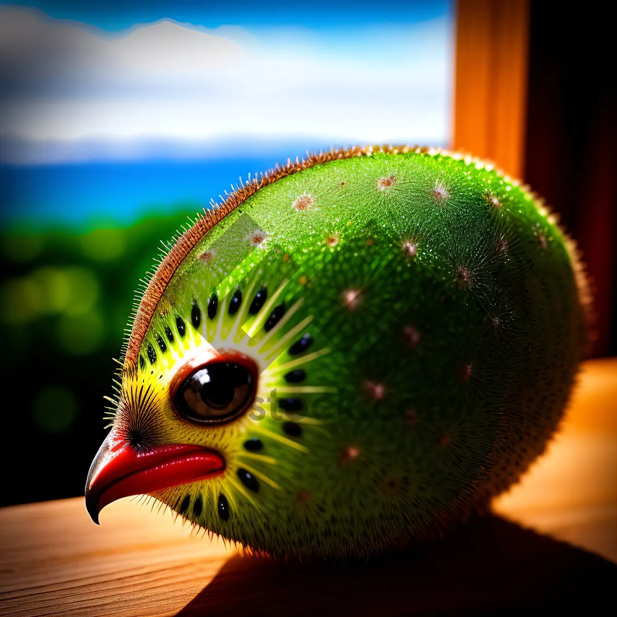 Picture of Colorful Tropical Avocado: Wildlife Edible Fruit