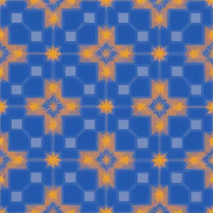 Geometric Decorative Tile Design