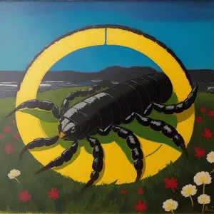Black Scorpion Claw - Arachnid Arthropod Invertebrate Image