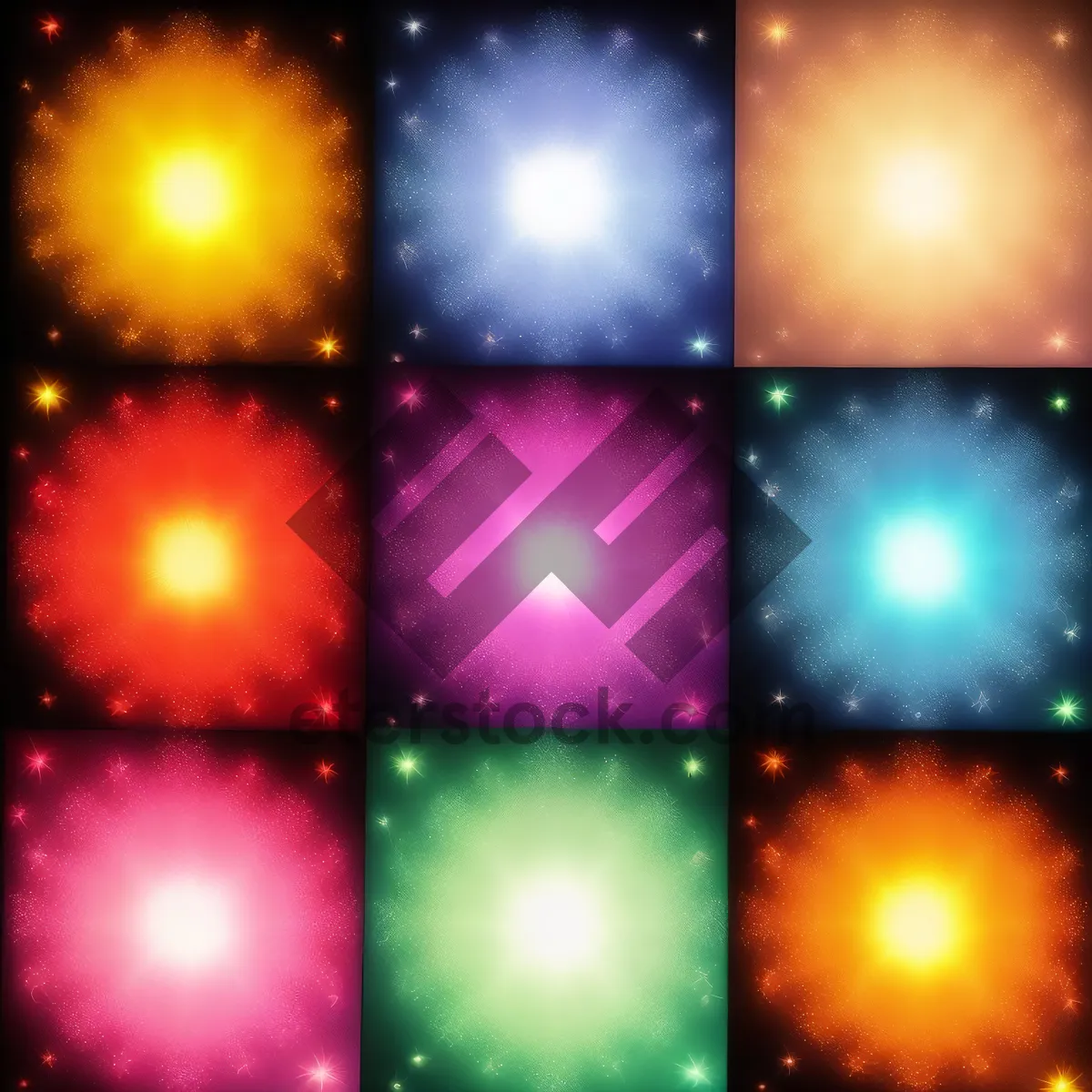Picture of Night Sky Fantasy Glow- Starlight Wallpaper