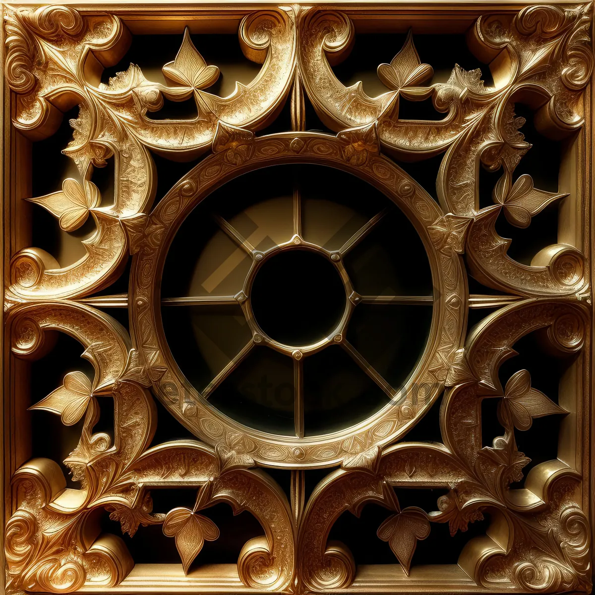 Picture of Ancient Arabesque Carving - A Majestic Blend of Art and Architecture