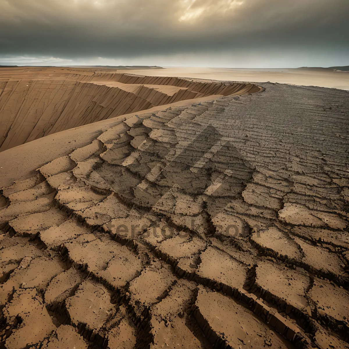 Picture of Dunescape: Majestic Desert Landscape Under Sunny Skies