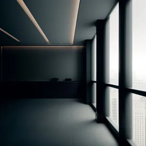 Modern 3D Interior Design with Light
