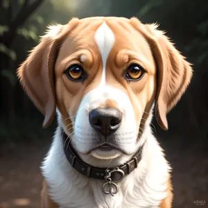 Cute Spaniel Puppy - Adorable Domestic Canine Portrait