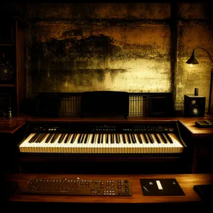 Electric Organ Keyboard: Musical Device for Playing Keys