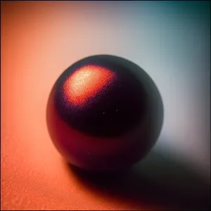 Colorful Electronic Sphere in Black with Trackball