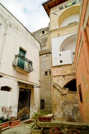 Old Cathedral Tower in Historic City