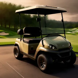 Sporty Golf Car for Adventurous Drives