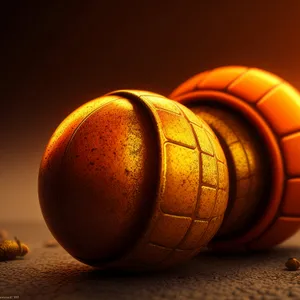 Orange Croquet Ball Basketball Sports Equipment Egg
