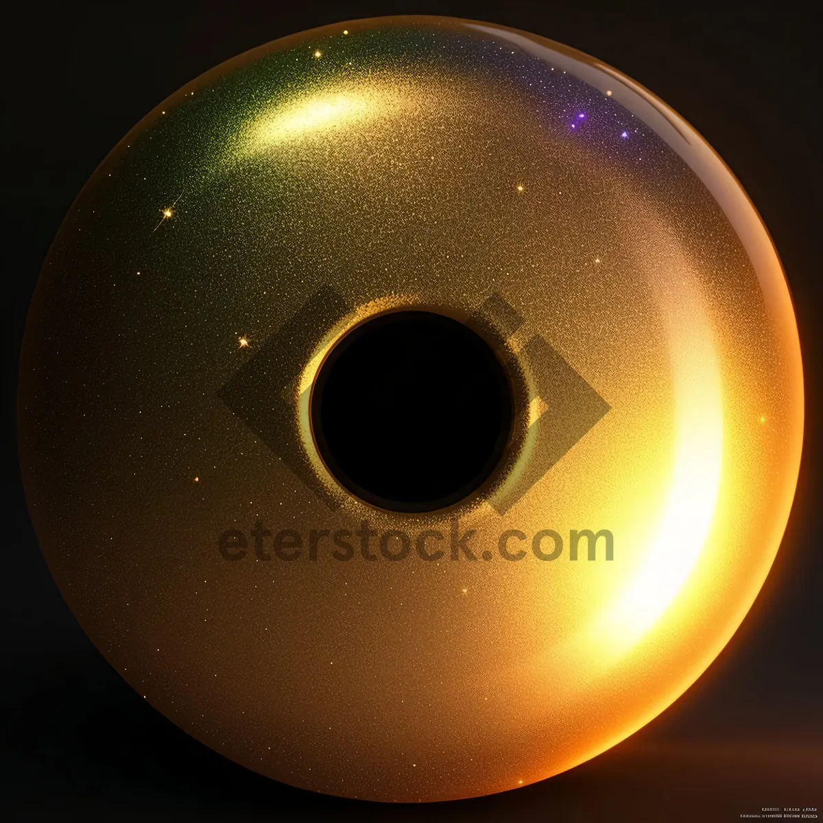 Picture of Night Sky Illumination: Celestial Sphere with Galaxy