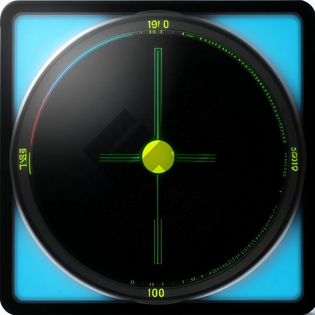 Picture of Analog clock icon for dashboard display