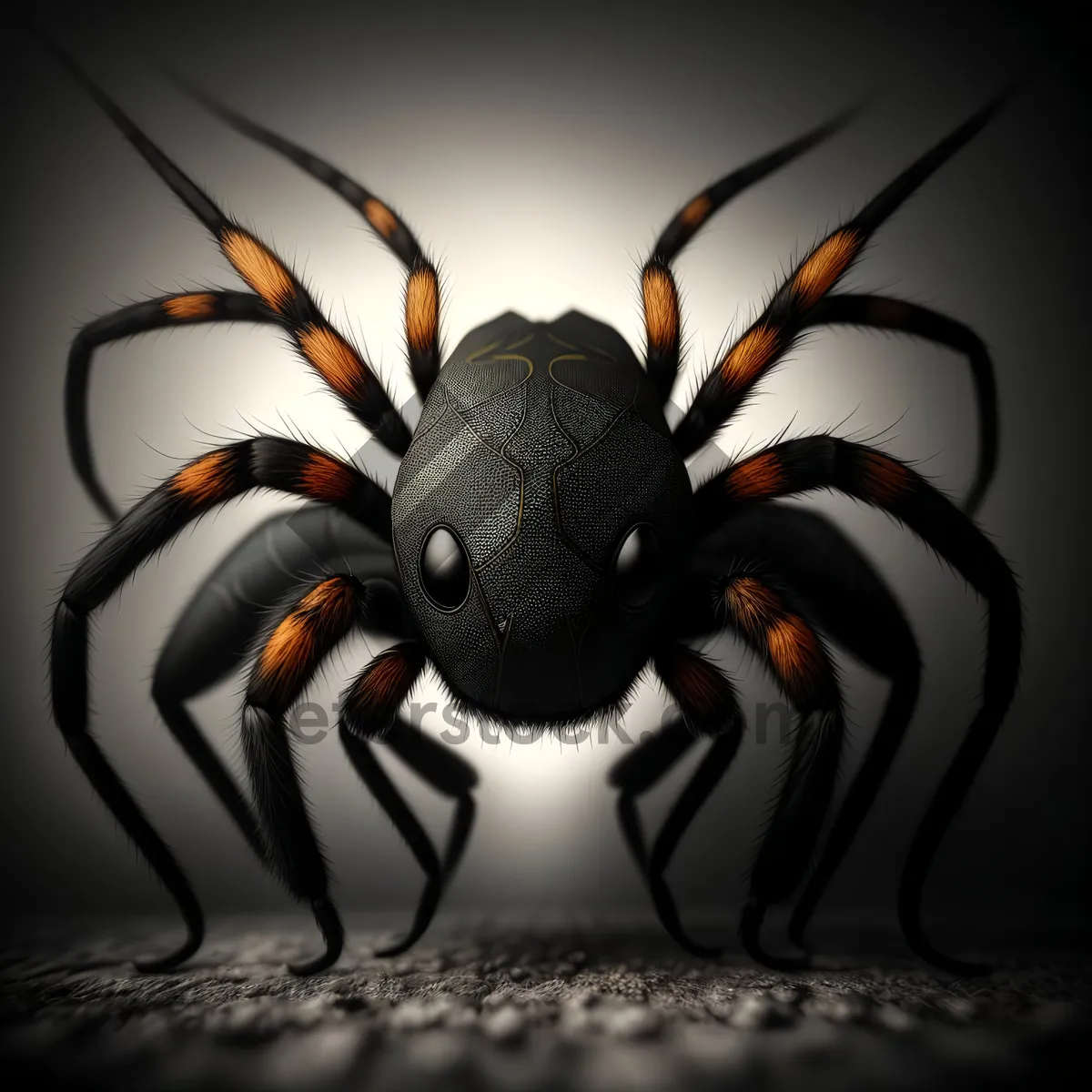 Picture of Black Widow Arachnid: Deadly Microorganism Carrying Virus