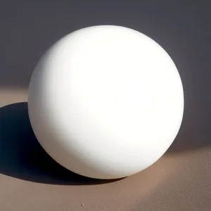 Wholesome Illuminated Egg Sphere with Vibrant White