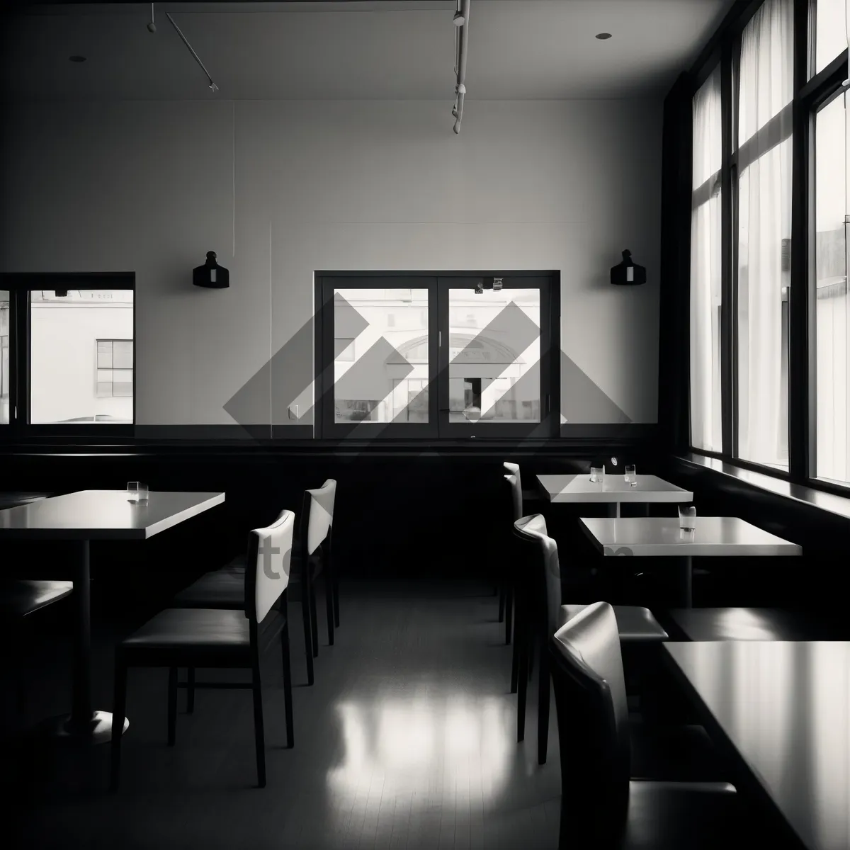 Picture of Modern Kitchen Interior Design with Stylish Furniture