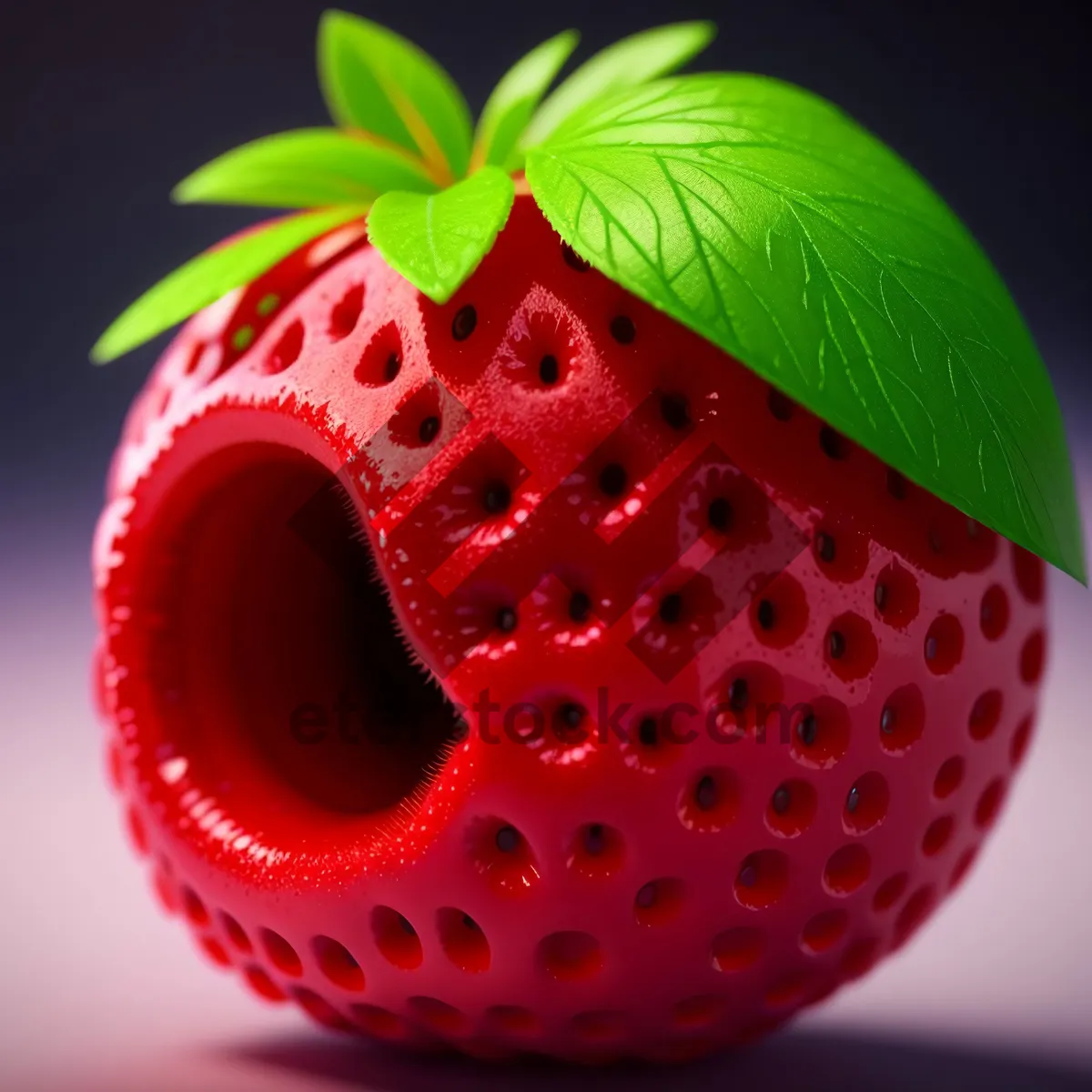Picture of Vibrant Strawberry - Juicy and Delicious Summer Fruit
