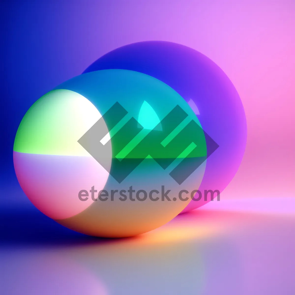 Picture of Colorful Glass Button Set: Bright and Shiny Interface Elements