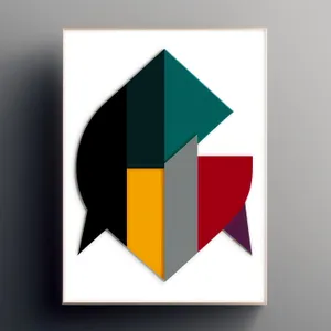 Symbolic 3D Box Graphic Icon