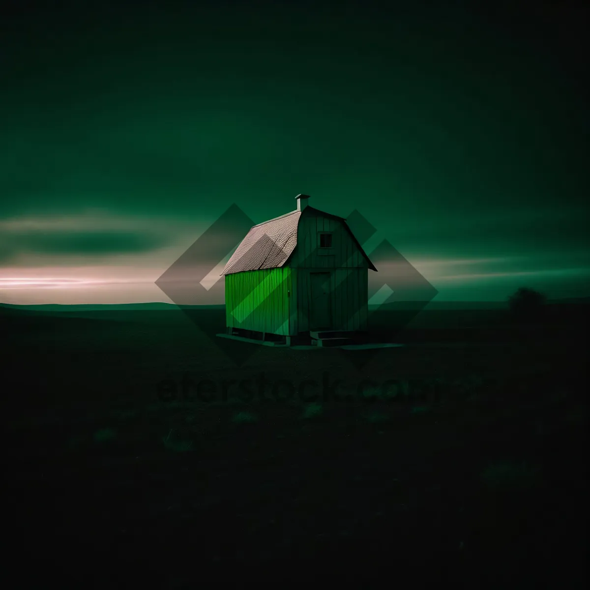 Picture of Cozy Mountain Yurt nestled under clear skies.