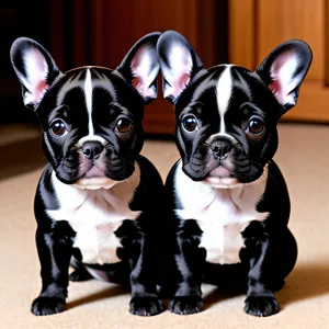 Cute Bulldog Puppy with Wrinkles - Adorable Canine Friend