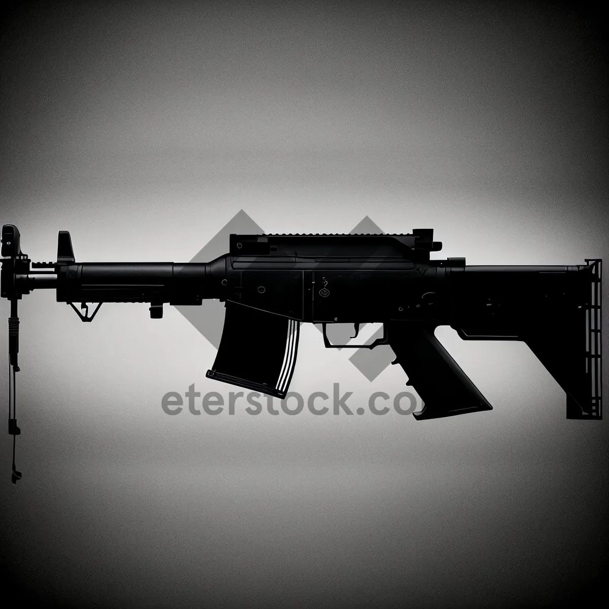 Picture of Skyward Strike: Military Assault Rifle in Action