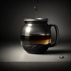 Teapot and Cup: A Traditional Beverage Duo.