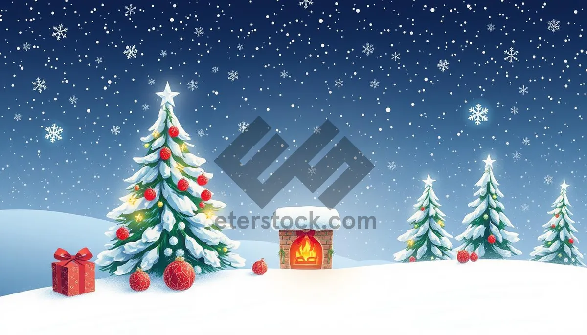 Picture of Winter Wonderland Holiday Greeting Card