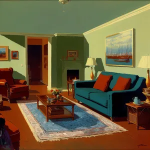 Modern Studio Apartment with Stylish Interior Furniture