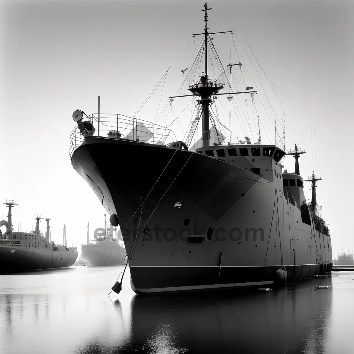 Picture of Maritime transport vessel at sea