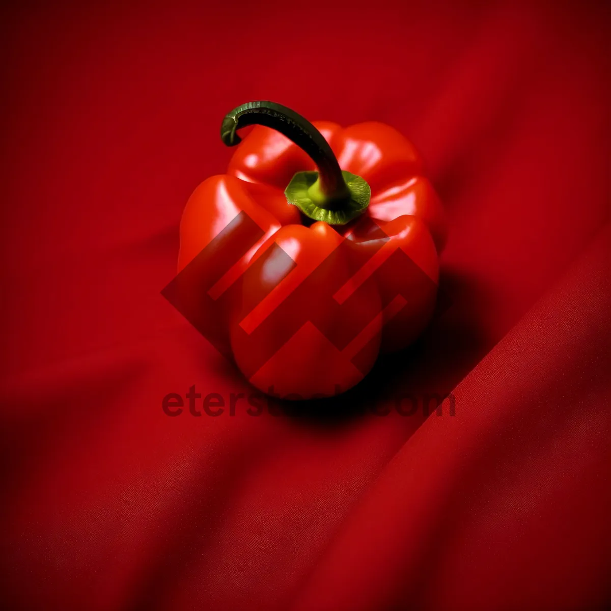 Picture of Fresh Vegetable Salad with Bell Peppers and Tomatoes