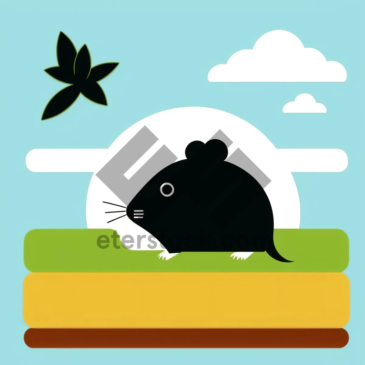 Picture of Iconic Cartoon Symbol Set: Creative Design Sign
