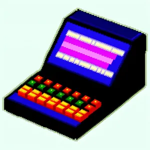 High-Tech Finance Calculator for Business Professionals
