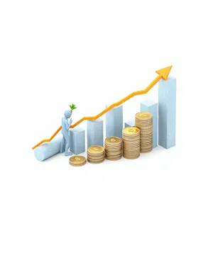 Golden Financial Success Market Graph