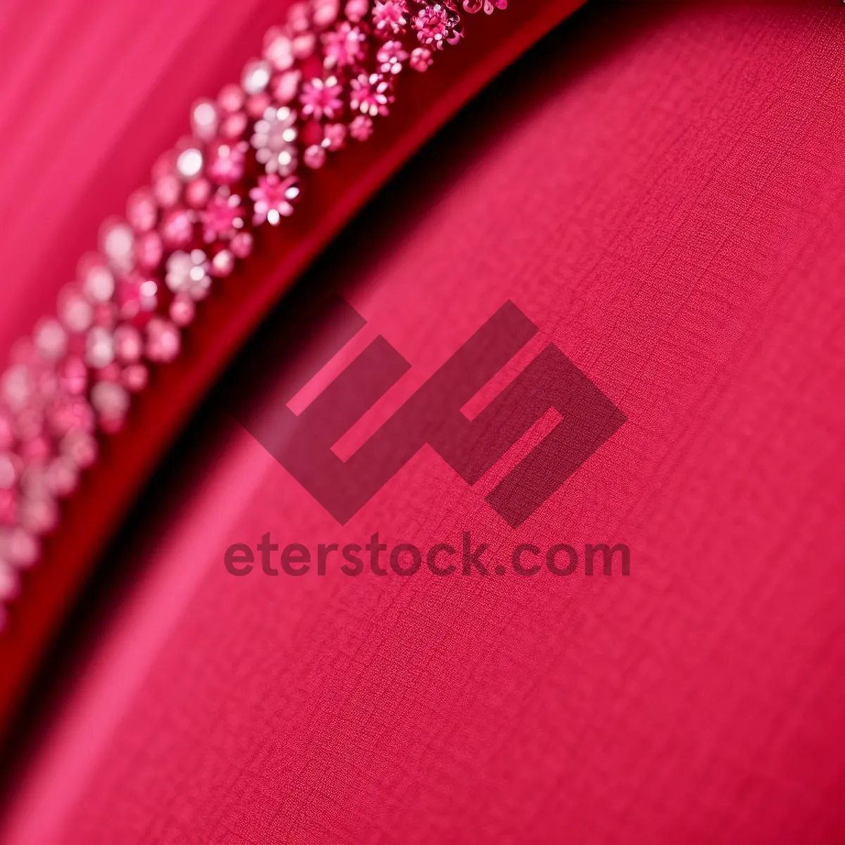 Picture of Colorful Satin Texture with Zipper Design