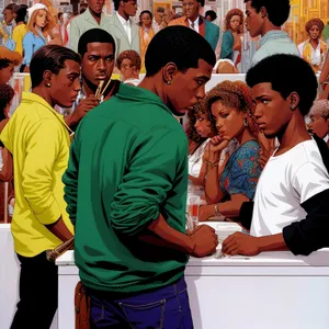 Smiling Business Team in Office Meeting