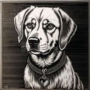 Adorable Dalmatian Canine Portrait