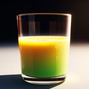 Refreshing lemonade in a frosty glass