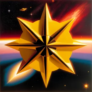 Sparkling Gem Star Icon Design