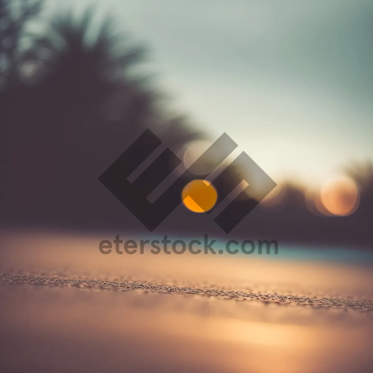 Picture of Vibrant Sunset Over the Ocean