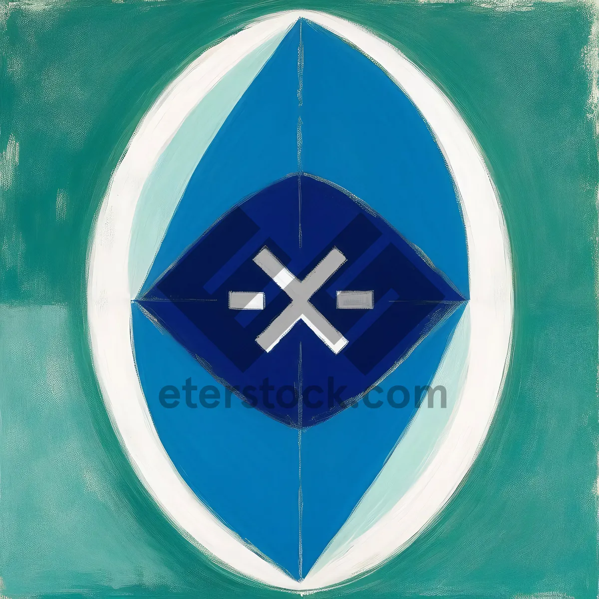Picture of National flag shield emblem for country patriotism